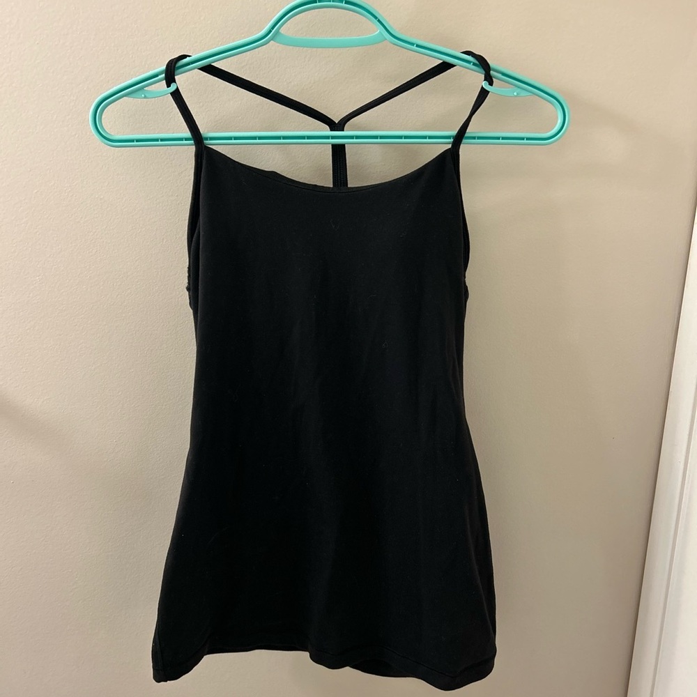 Lot of 2 lulu-lemon tanks. Like new. Never worn to work out.